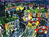 Leroy Neiman Famous Paintings - 24 Hours at LeMans